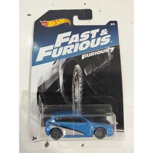 NIP Hot Wheels The Fast and Furious 7 1:64 Die Cast Subaru Impreza WRX STI
